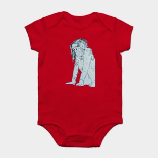 The weeping monkey Baby Bodysuit